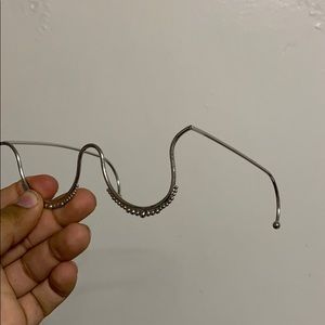 Silver Fashion Frames